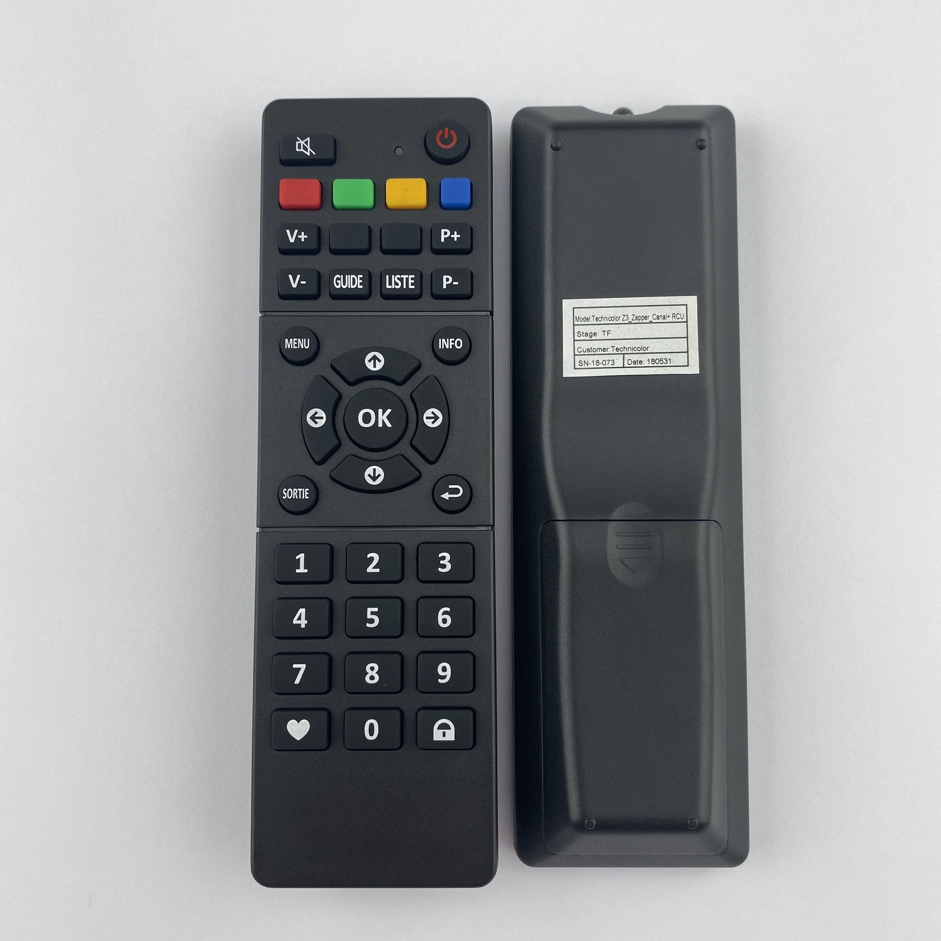 New TS-Y350 Remote Control Compatible for CANAL+ Technicolor Z3 Zapper RCU And Improved for Enhanced User Experience