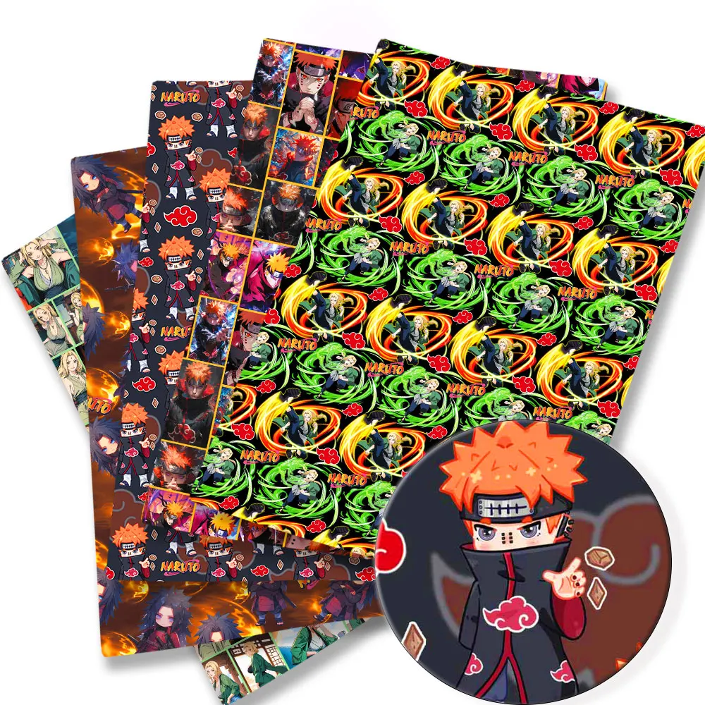140*50cm DIY naruto Anime peripherals Fabric Sewing Patchwork Quilting Baby Dress Printed Fabric Fabric Sewing Kids12774