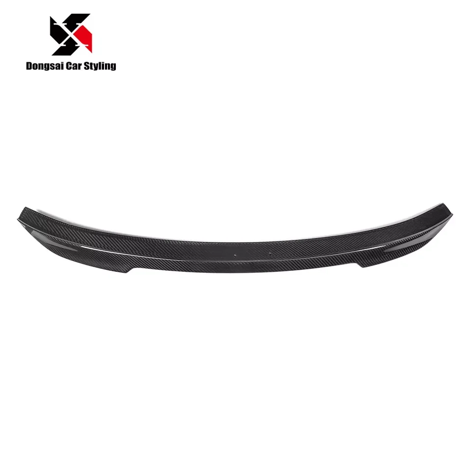 CS Style Dry Carbon Fiber Rear Trunk Spoiler Ducktail for F22 F87 2013-2020