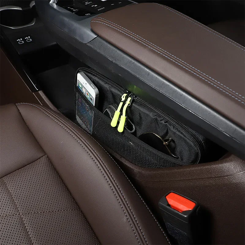 Multi functional Storage Bag For BMW X1 U11 2023 2024 Car Center Control Lower Storage Bag Car Interior Accessories