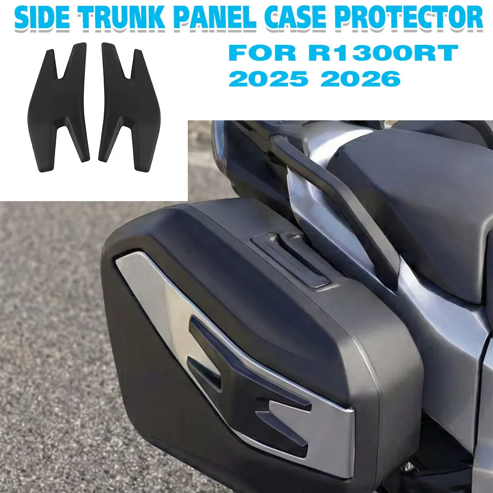 For BMW R1300RT R 1300 RT 25 26 Motorcycle Side Trunk Panel Case Impact Protector Fairing Cover Guard Saddlebag Crash Protector