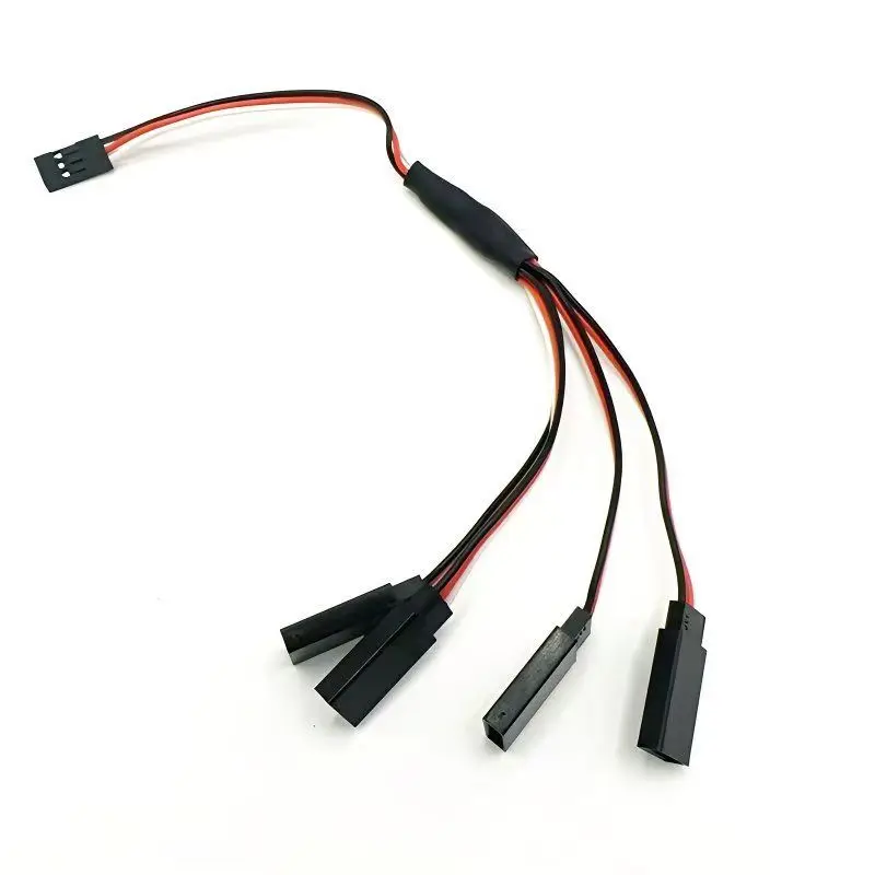 10 قطعة Futaba JR ذكر إلى أنثى نموذج التحكم عن بعد كابل تمديد مؤازر 20 سنتيمتر كابل تمديد مؤازر #6