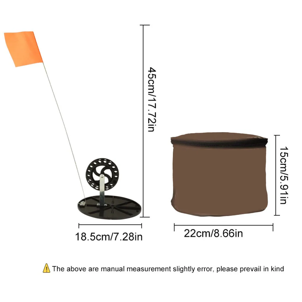 10 قطعة مجموعة صنارة الصيد على الجليد مع قلادة خطاف خط الصيد وحقيبة صنارة الصيد الشتوية لعشاق صيد الأسماك على الجليد