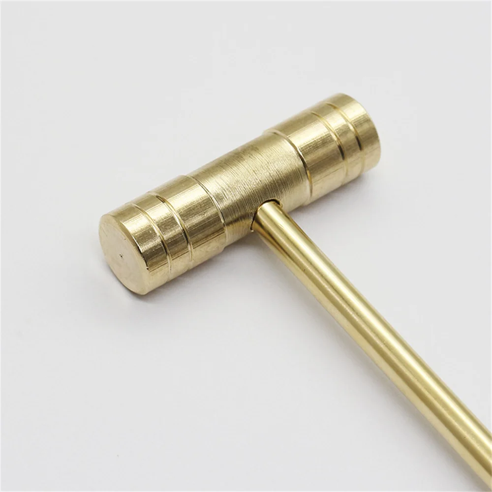 1Pcs solid brass Hammer Small Iron Mini Hammer Jewelry Maintenance Tools Jewelry Watch Repair Tool accessories Hand tools