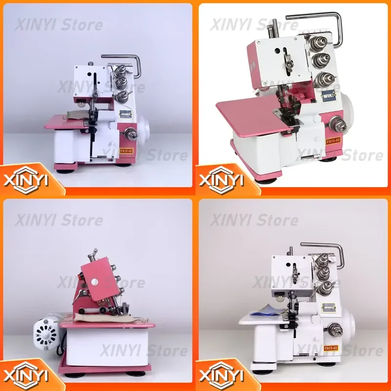 HOT Sale FN10-4D Overlock Sewing Machine with Built-in Motor for Home Use Apparel Machinery