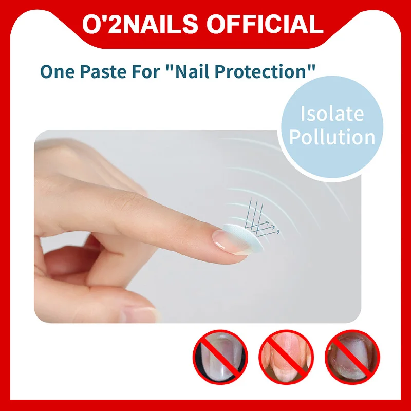 10Pcs/pack Nail Guard Sticker One Paste for Nail Protection Base Coat For Nail Art