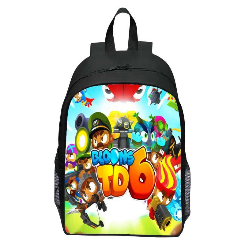 حقيبة ظهر للأطفال مقاس 16 بوصة على شكل برج بالون مضادة للبلونز TD6 حقيبة ظهر لطلاب المدارس الابتدائية والثانوية للأولاد والبنات