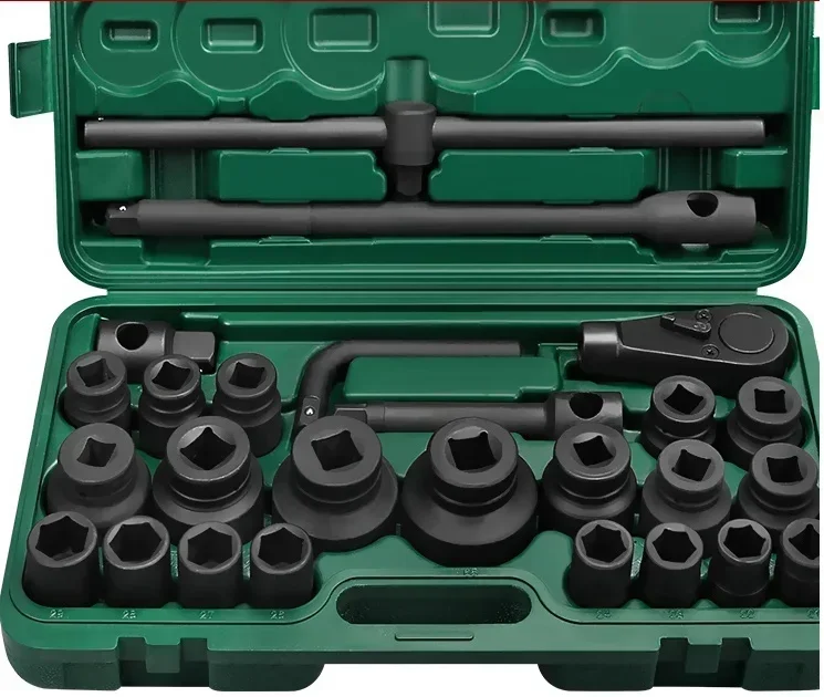 3/4 Sleeve Wrench Set 26 Pcs CR-MO Drive Socket Set