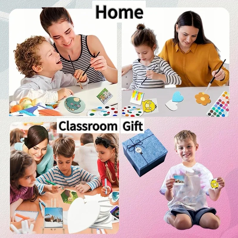 لوحات مغناطيسية بمغناطيس مزخرف ، لوحات زهرية ، مشغولات رسم ، هدايا ، هدايا ذاتية الصنع ، 15: 3 بوصات