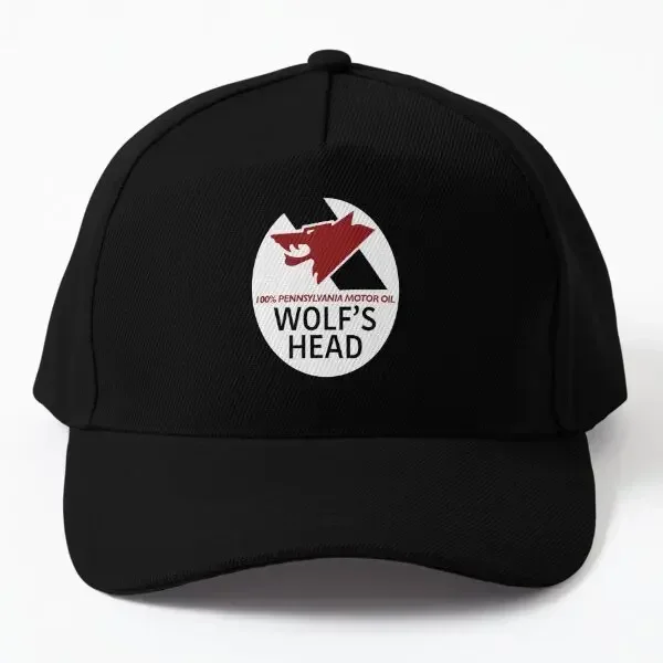 Wolfs Head Motor Oil  Baseball Cap Hat Fish Women Outdoor Summer Black Sun Boys Czapka Casquette Solid Color Casual Bonnet