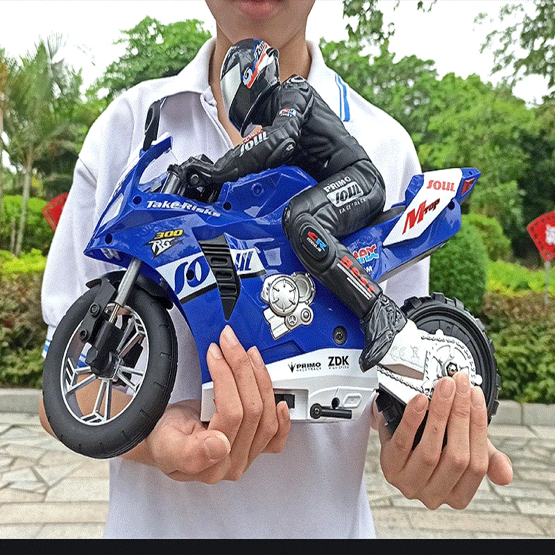 2.4G 1:6 360° Rotation Wireless Self Balancing RC Motorcycle Independent Standing Stunt Fancy Electric Racing Drift Boy Model