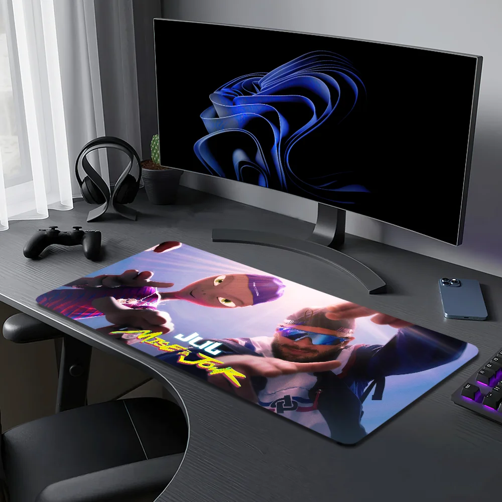 Rapper Jul Mise A Jour S Alas Mouse Alas Meja Besar Keyboard Ergonomis Kantor Permainan Karet PC Anti-selip Anti-fray Kustom Rumah P Terbaik