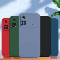 For Xiaomi Poco X4 Pro 5G Case Xiaomi Poco X3 X4 X5 Pro 5G Cover Shockproof Liquid Silicon Phone Back Case Xiaomi Poco X4 Pro 5G