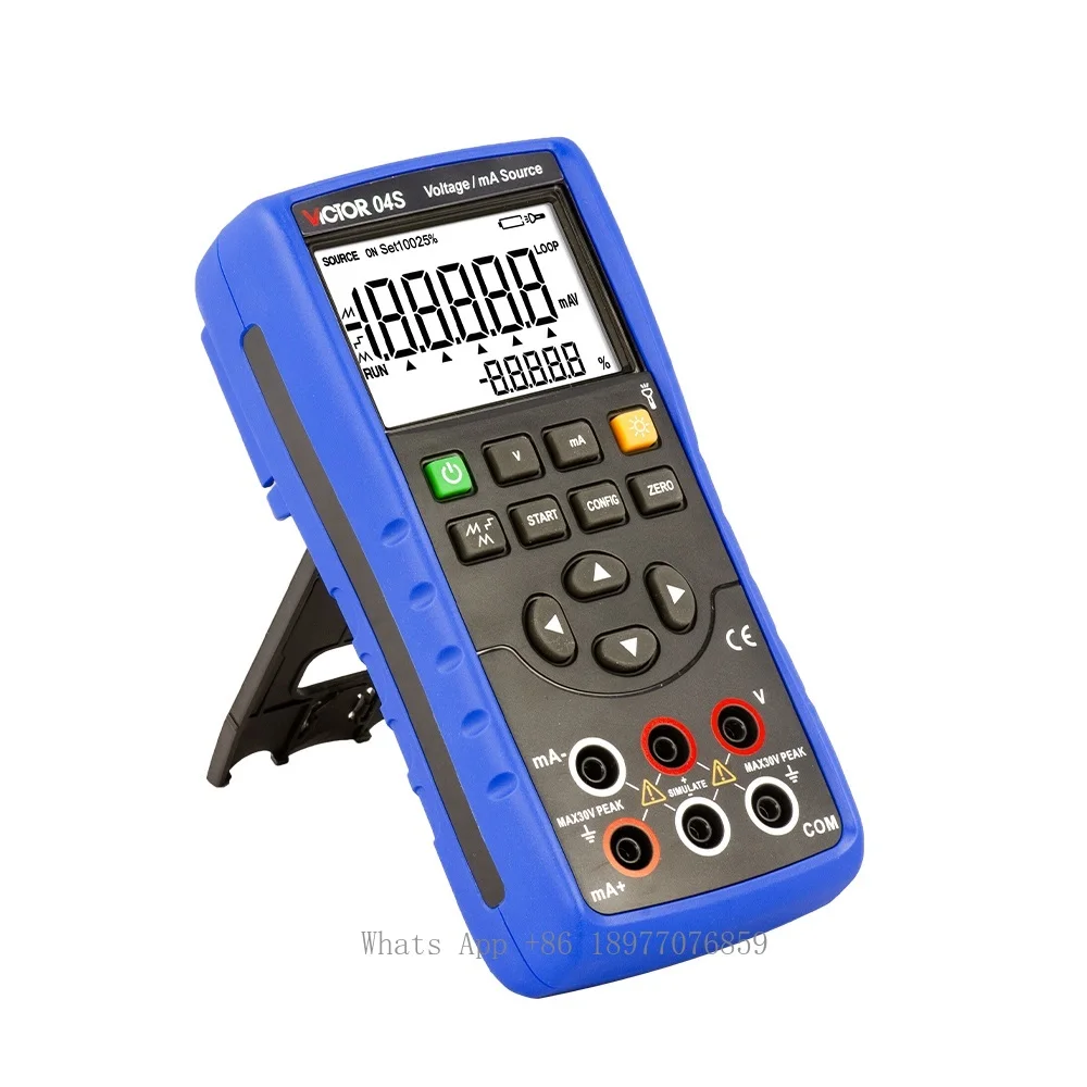 VICTOR 04S HIGH-PRECISION DIGITAL MEASUREMENT Maximum Applied Current At Output Terminal Approximately 25mA Voltage /mA SOURCE