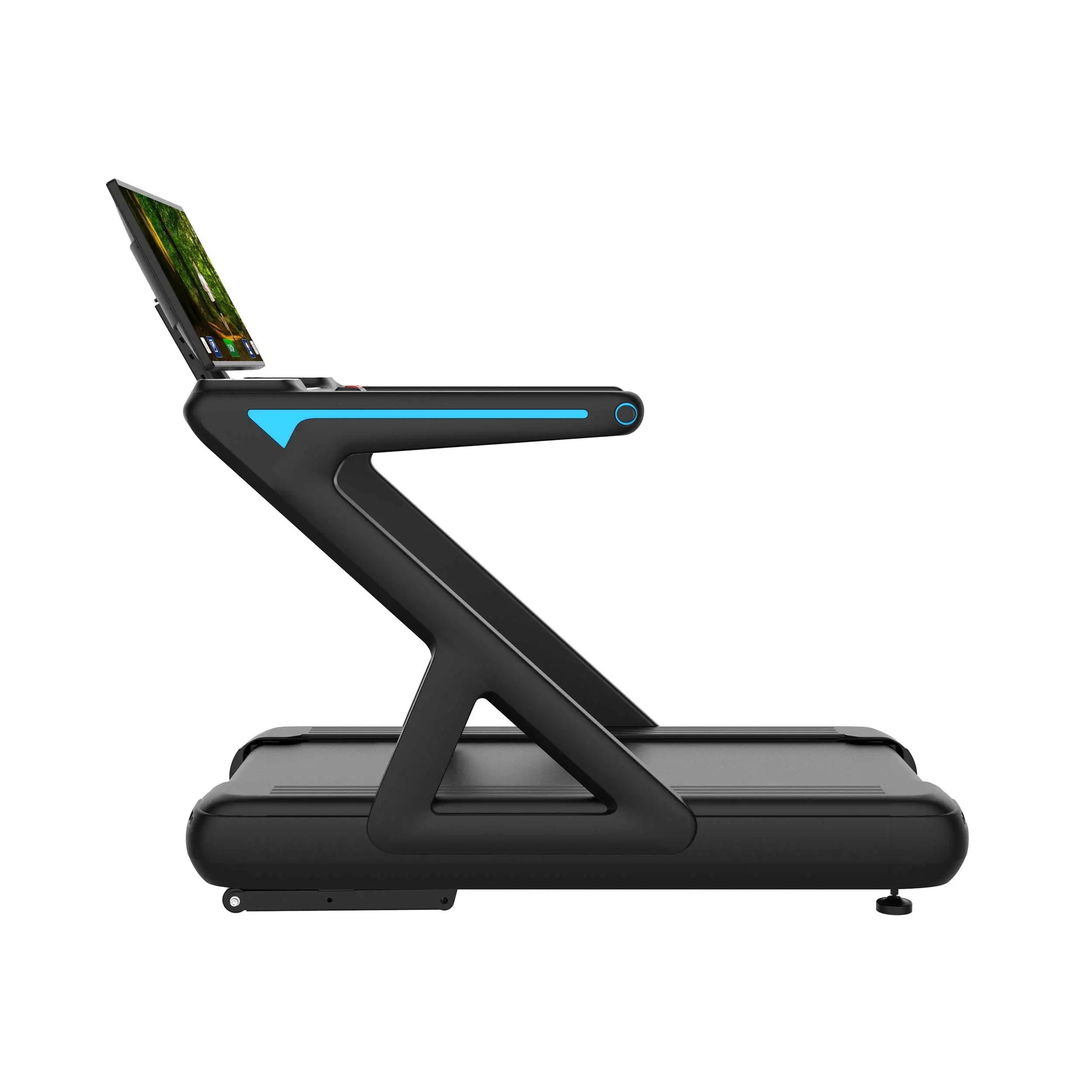 Factory Wholesale Best-selling Commercial Electric LCD Screen Plastic Smart Treadmills 3.0HP Motor Auto Incline 15-20km/h Speedp