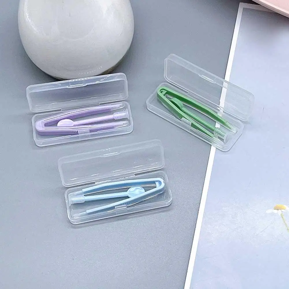 1 ชุดใหม่คอนแทคเลนส์Inserter Remover Multicolorคอนแทคเลนส์แหนบและดูดสําหรับพิเศษClampsเครื่องมือ