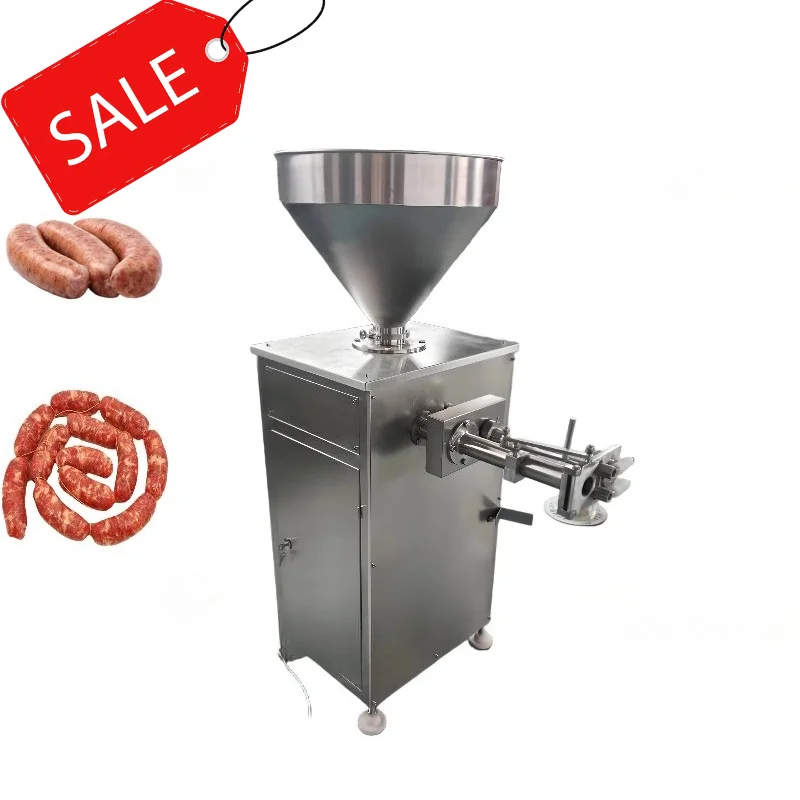 Volume Sausage Filling System with Pneumatic Drive for Meat Shops Pneumatic Quantitative Sausage Filling Machine Customized