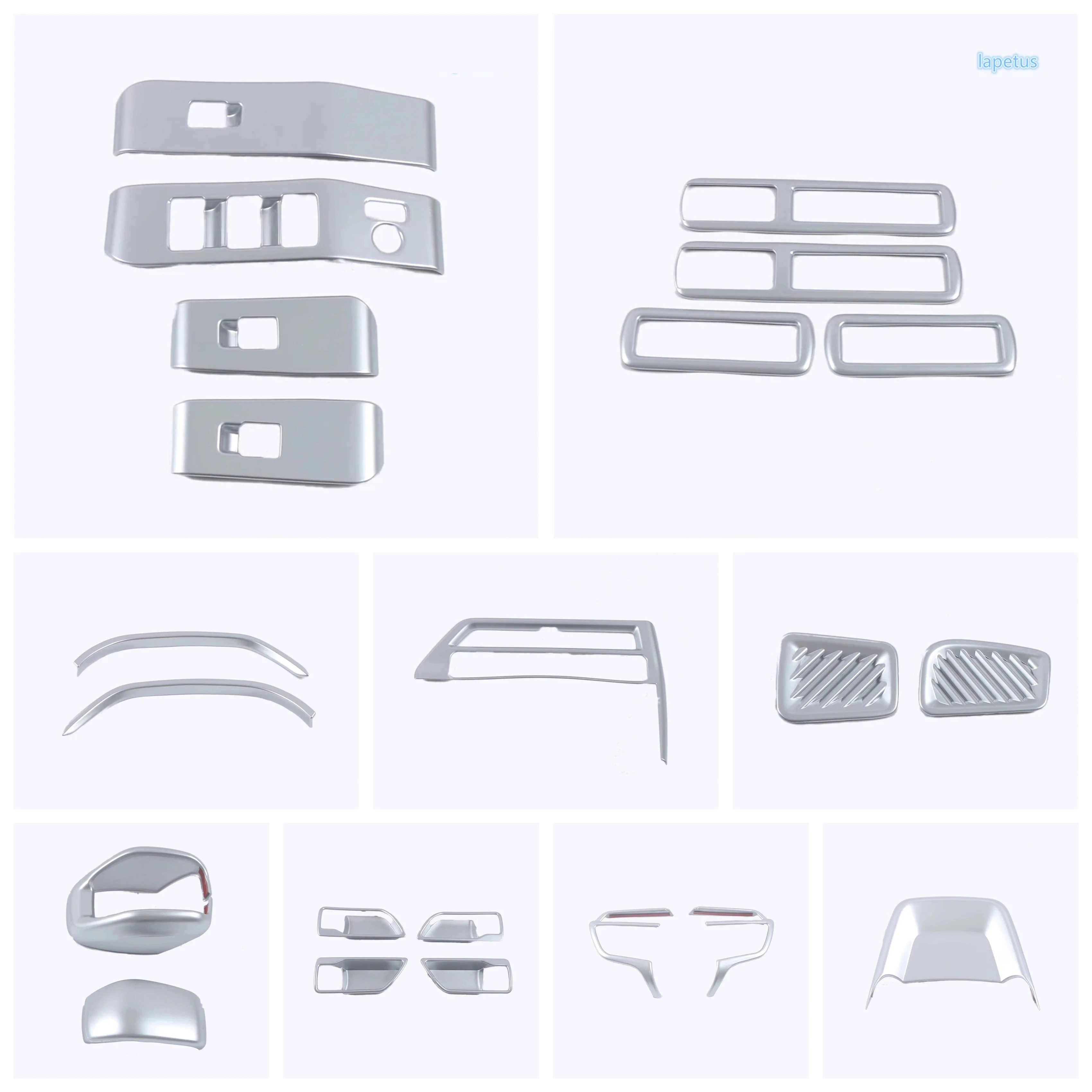 

Вентиляционное отверстие кондиционера, розетка переменного тока/кнопка подъема окна/подлокотник, накладка на крышку для Toyota Highlander/Kluger 2020 2021-2025