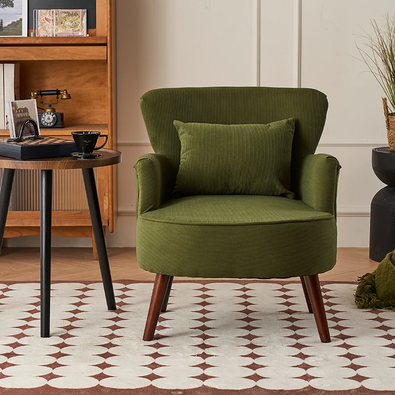 

Lazy Living Room Chairs Ergonomic Single Restaurant LivingRoom Dining Chairs Office Fauteuil Salon Furniture Home