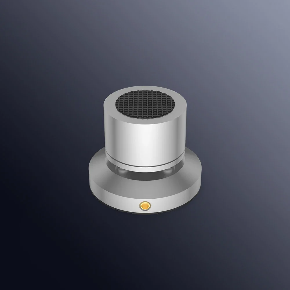 스피커 베이스 완충기, 납 합금 조절 가능한 트레이 패드, 세라믹 볼 풋 스피커 스탠드, 절연 피트 스파이크, 50mm x 44mm x 35mm