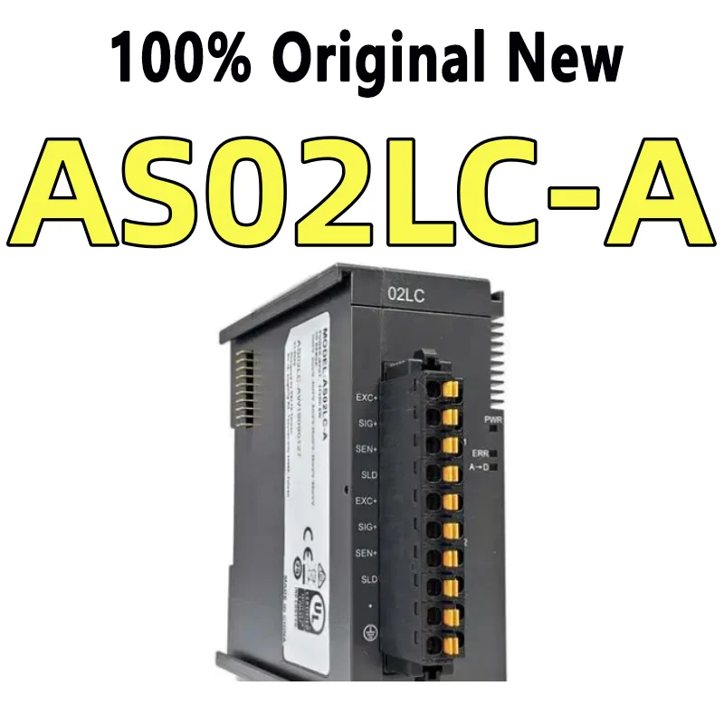 100% Tested Plc As02lc-a Weighing Expansion Module 2 Channels As02lc-a Programmable Controller Unit