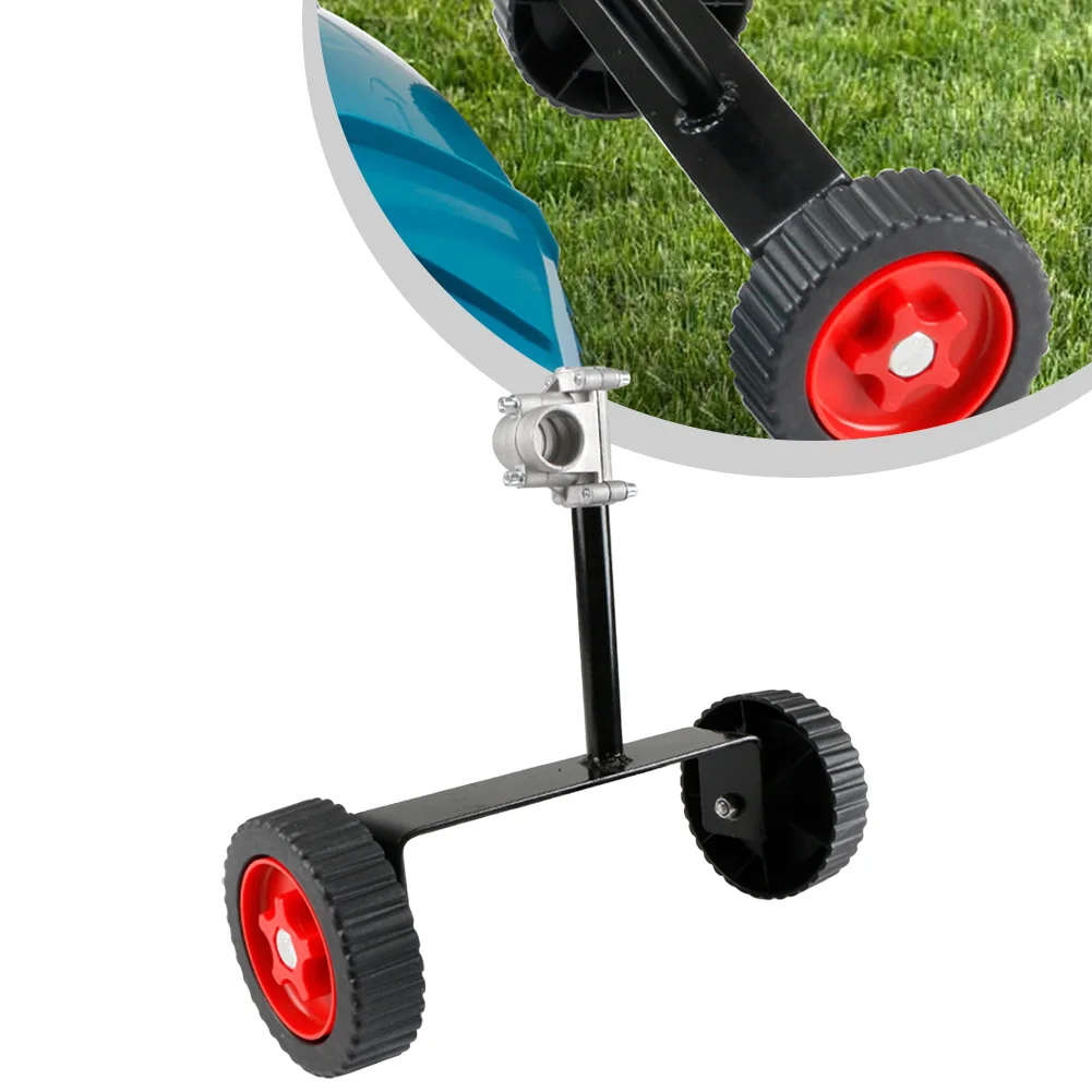 

Lawn Maintenance 26 28mm Adjustable Trimmer Wheels Adjustable Support Wheels For Lawn Trimmer Mowing Assistance For Garden Tools