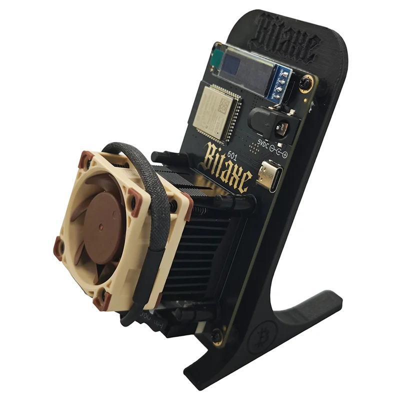 صامت Bitaxe Gamma 601 Solo Miner 1.2TH/S 18W NF-A4X20 Super Fan Sha256 Bitcoin ASIC Miner من Antminer S21 Pro