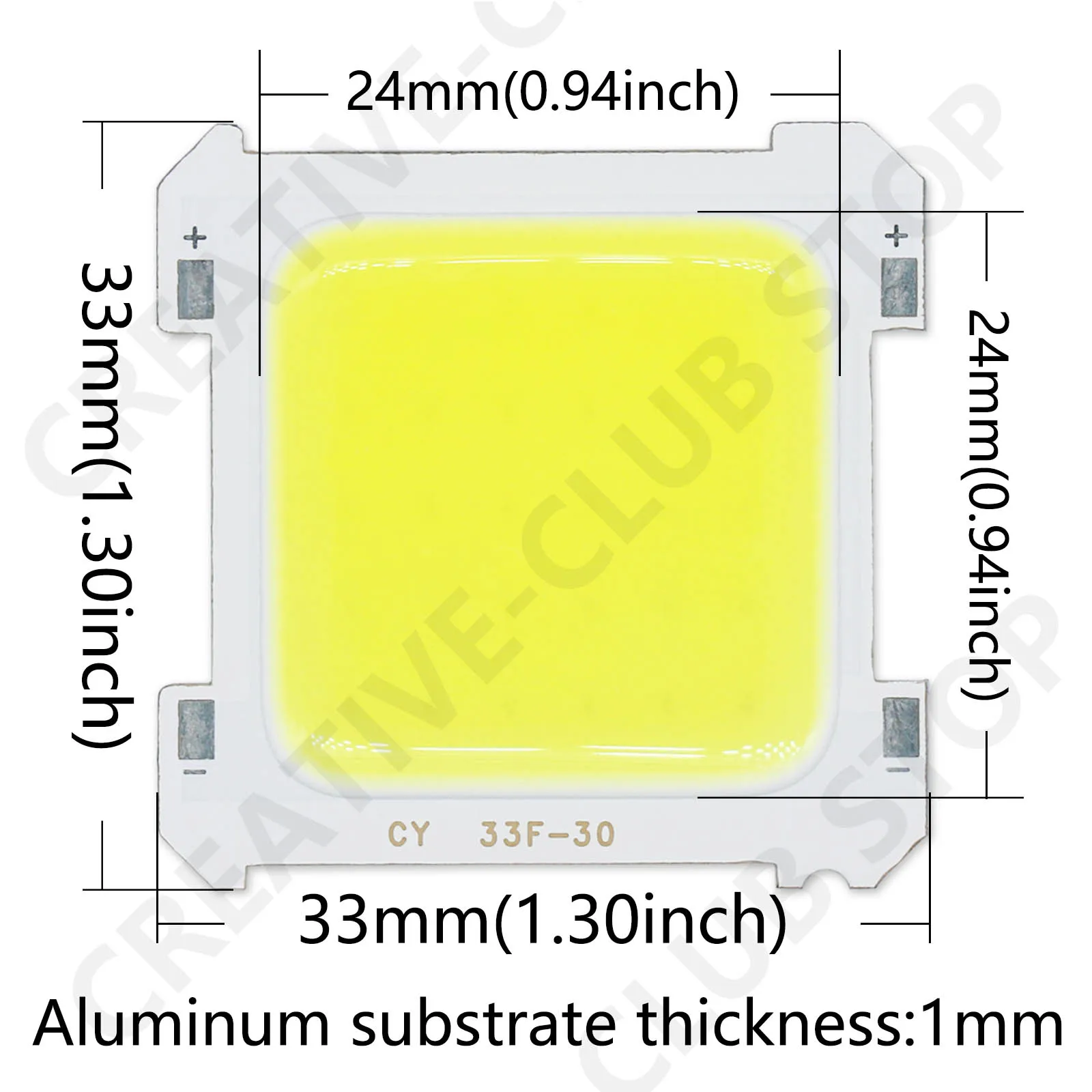 Imagem -03 - Led Cob Chip para Chaveiro 20 Pcs Mini Luz Portátil para Camping Lanterna de Bolso ao ar Livre Dc34v 515w 500-1500lm 70008000k