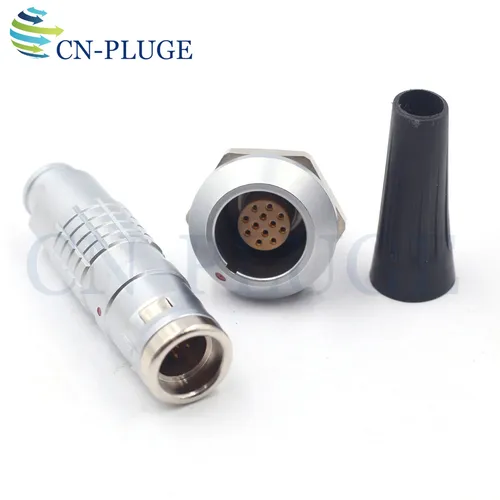 FGG EGG 1K Serie 2 3 4 5 6 7 8 10 12 14 16pin Metal IP68 enchufe de aviación impermeable conector autoblocante Push-Pull