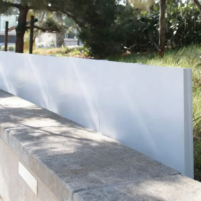Factory Direct Sales PVC Privacy Fence Customizable Color Eco-friendly Weather Resistant Easily Assembled for Outdoor Garden