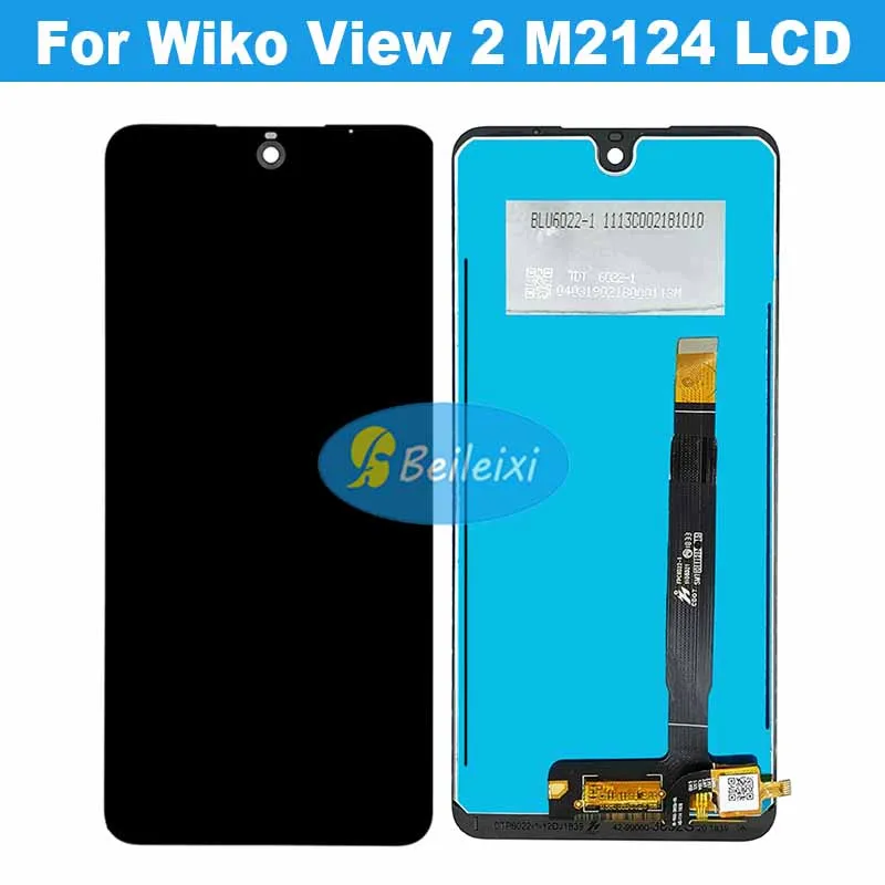 For Wiko View 2 M2124 LCD Display Touch Screen Digitizer Assembly