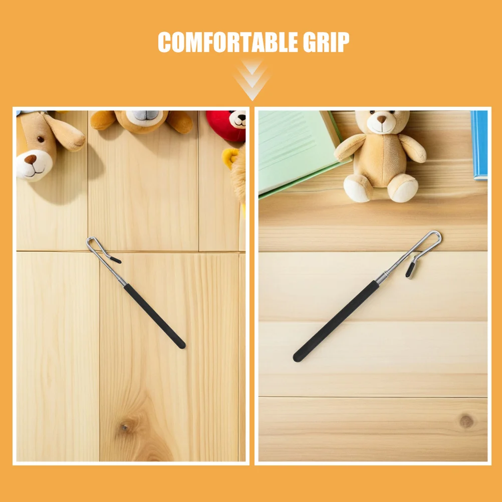 3Pcs Puppet Rods Adjustable Metal Hand Control Sticks for Puppet Arm Movement Stage and School Use Control Rod