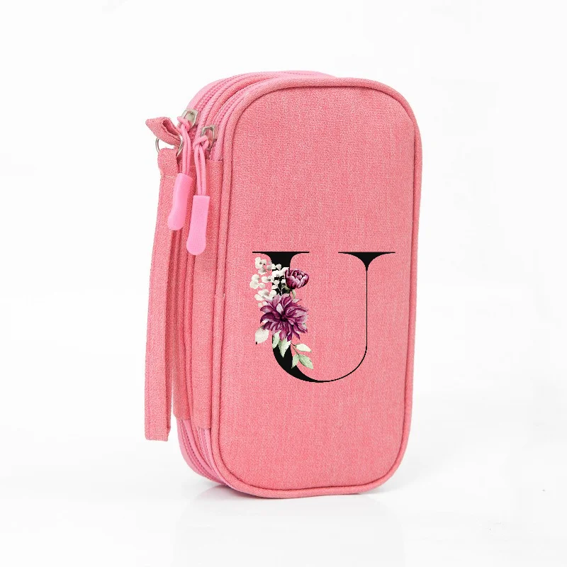 Tragbare Reise-Digitalprodukt-Aufbewahrungstasche Organizer Mehrschichtige Kopfhörer-Kabeltasche Ladegerät USB-Datenkabel-Tasche – Detail 9