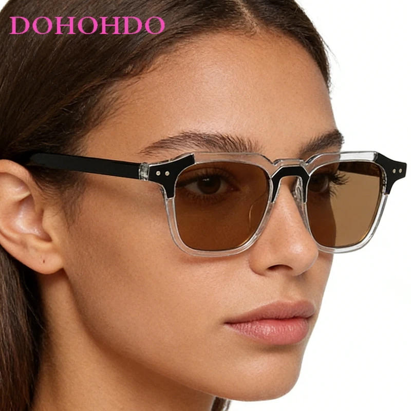 

Vintage Classic Rice Nail Small Square Frame Women Sunglasses Brand Design Men Sunglass Summer Drive Travel Shade Eyewear UV400