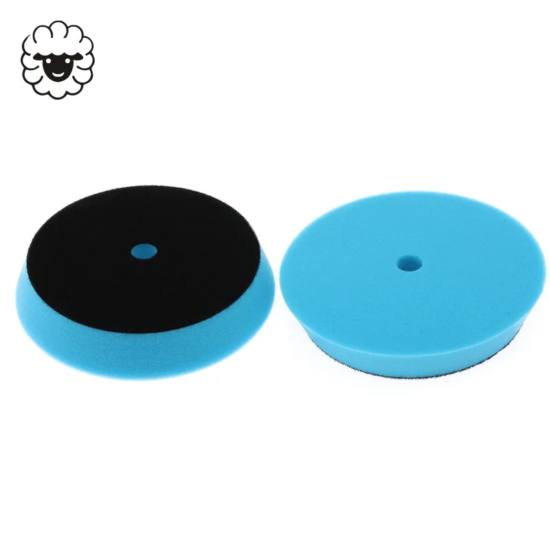 

1000Sheep 5inch Car Spong Buffing Polishing Pad Flat Polish Pad For Automotive Beauty Grinding Polishing Sealing Glaze