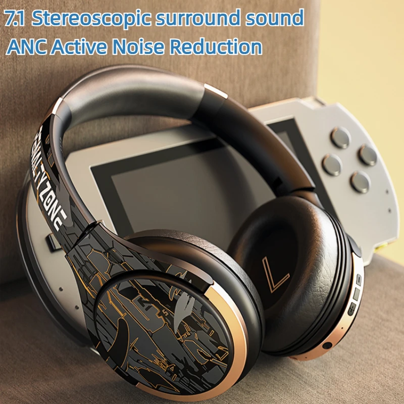 

Wireless Bluetooth 5.2 Active Noise Cancelling Bluetooth Earphones with No Delay High Quality Esports Gaming Exclusive Earphones