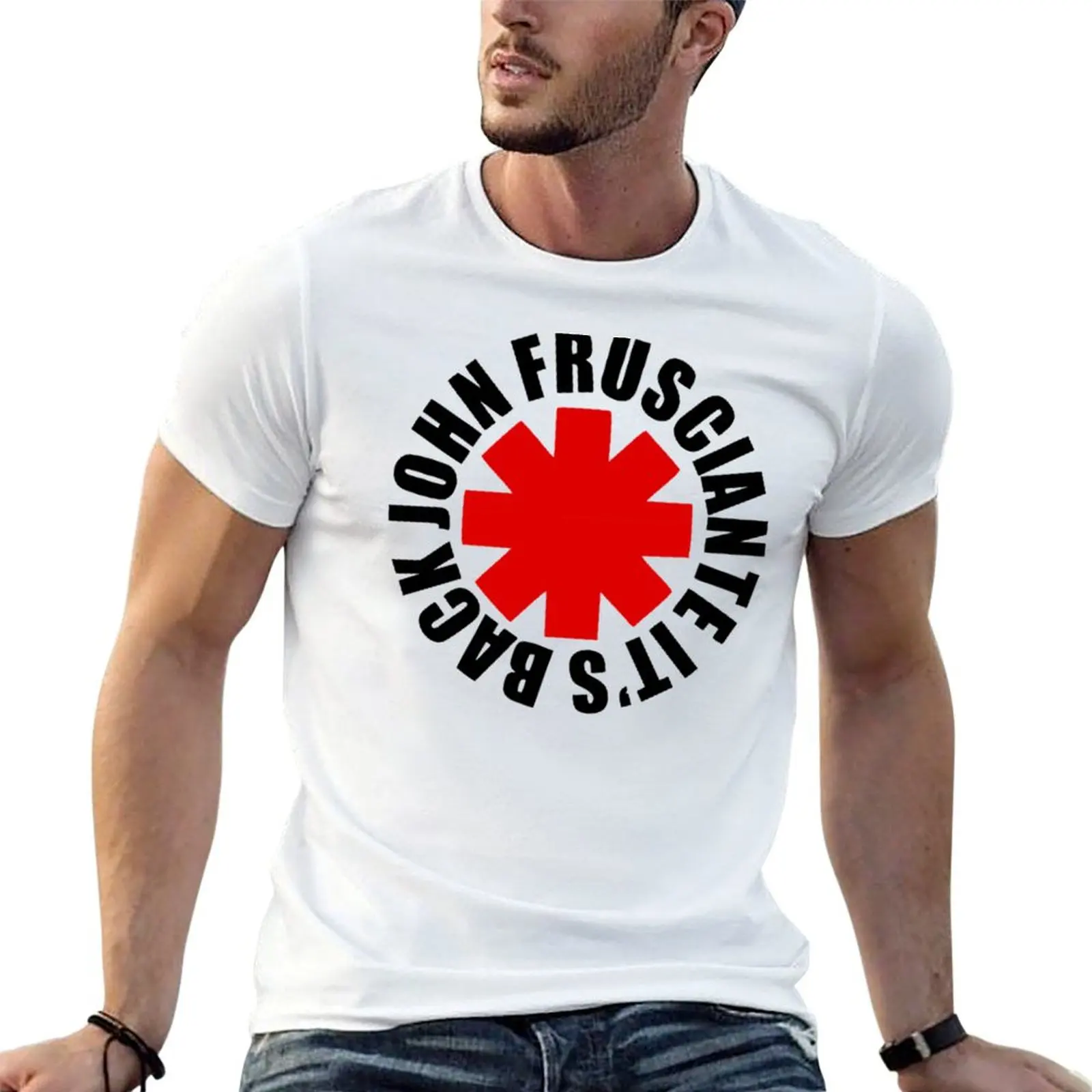 Lo mejor que se puede comprar: camiseta de John Frusciante, camisetas g man para hombre, camisetas gráficas de anime, camiseta