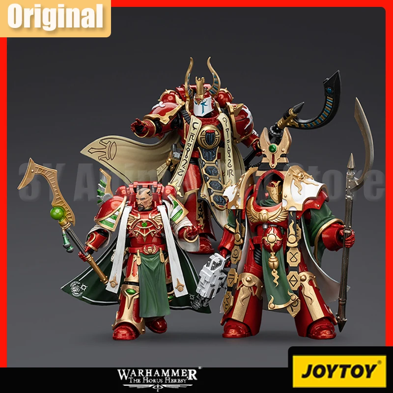 

JOYTOY Warhammer 30k 1/18 Action Figure Thousand sons Legion Praetor Cataphractii Terminator Ahzek Ahriman Model Toys Xmas Gifts