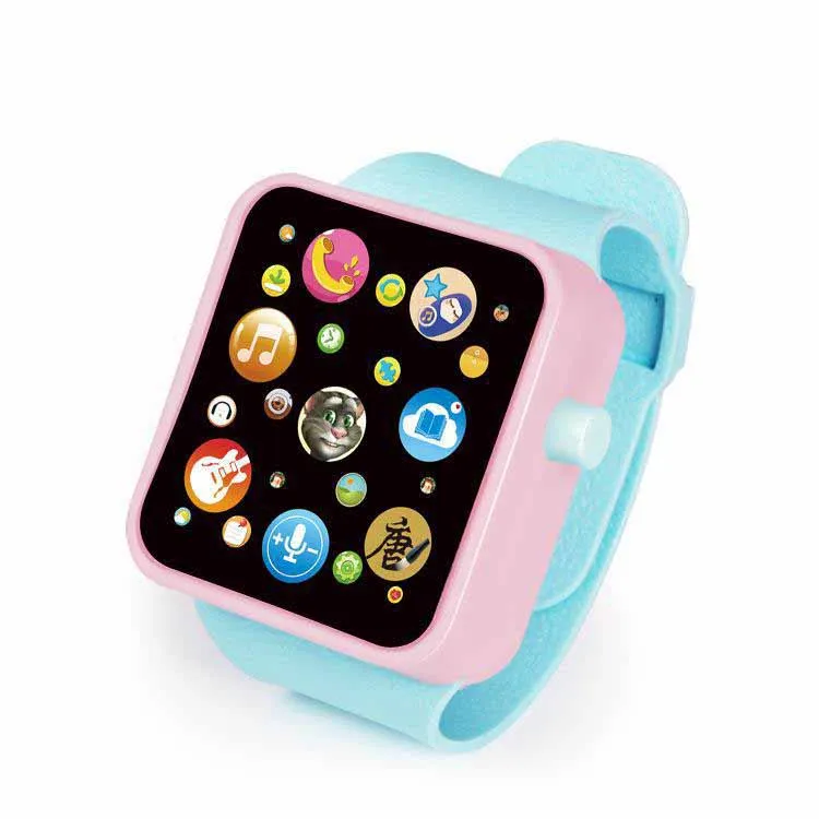 Kinder Puzzel Speelgoed Simulatie Horloge Vroege Educatie Smart Music Storytelling Tang Poëzie Zang Horloge Kids Interactief Speelgoed