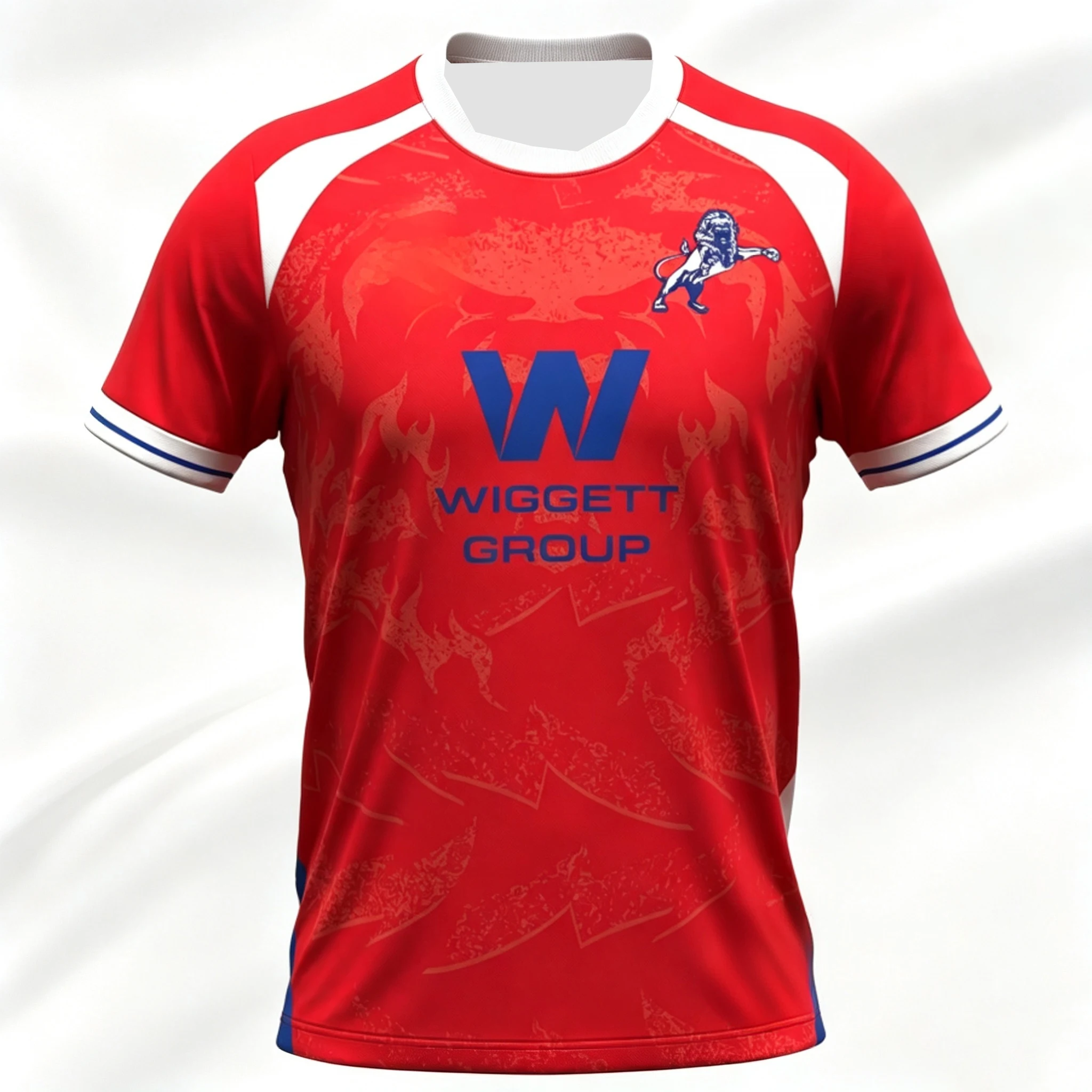 2026 Millwall 3D-Druck Fußballtrikot Herren Sommer Schnelltrocknend Atmungsaktiv Kurzarm T-Shirt Familien-Partnerlook – Detail 4