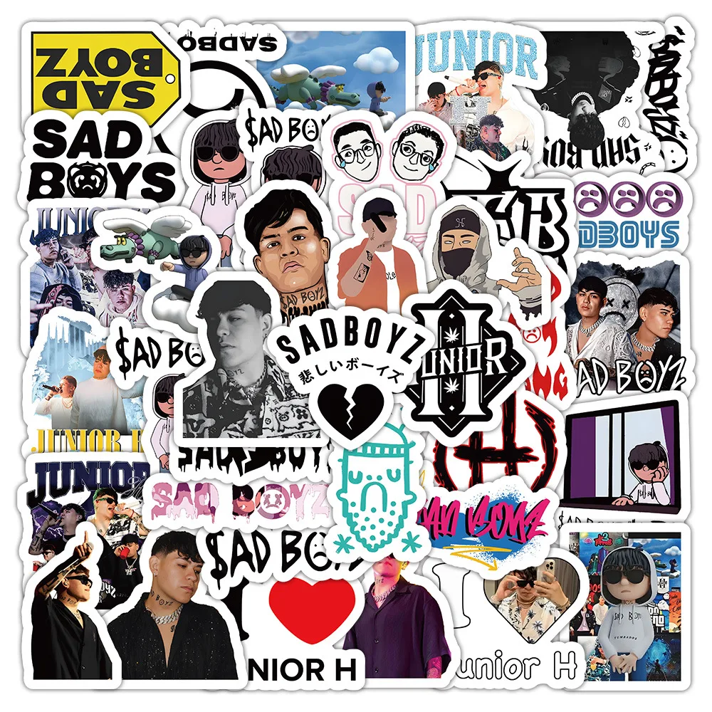 10/50PCS Sad Boy z Stickers Funny Graffiti Sticker Roses Are Red Decoration Decals DIY Luggage Laptop Guitar Car Bike Skateboard