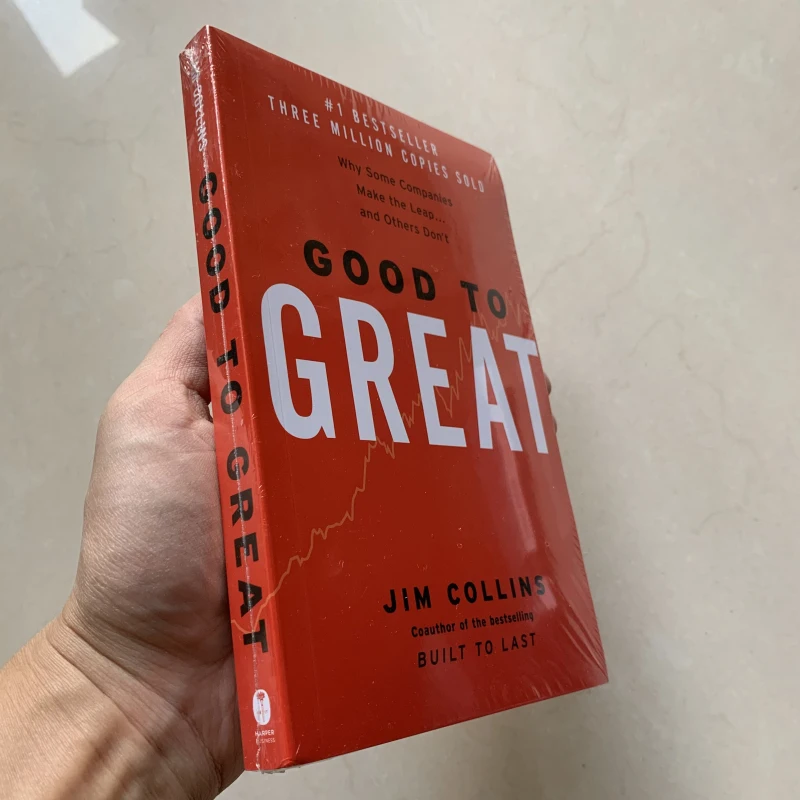 Good To Great Jim Collins Logical Thinking Model Business Economic Management Inspirational Fiction Books