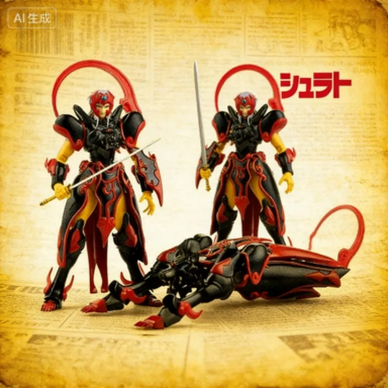 

Spot SaleOut of Stock Sky War GT Yasha King Kuromukai Anime Figure Mol Collection Toy Giftin Stock