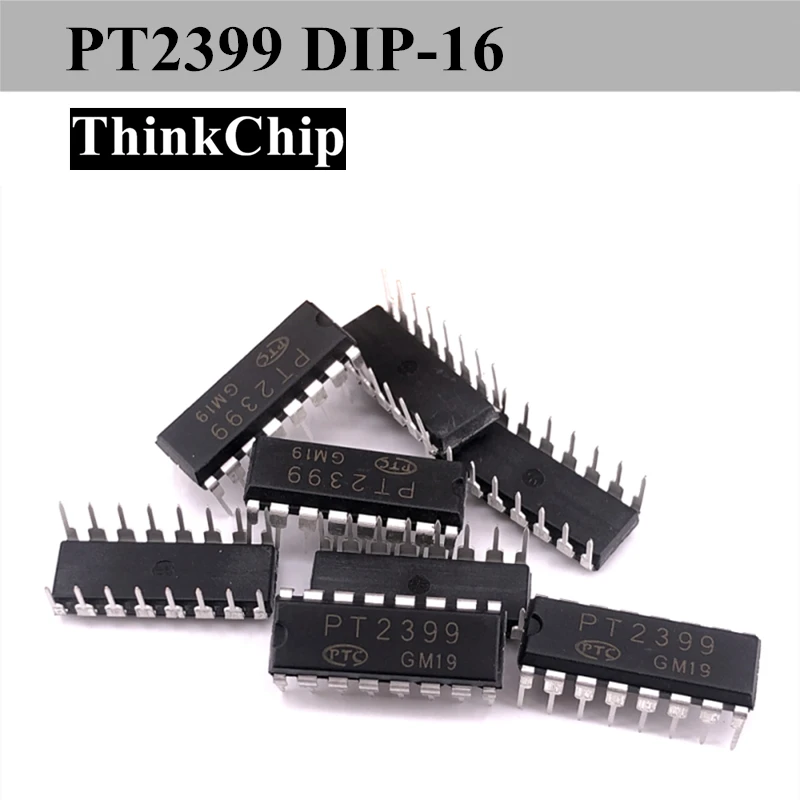 (10 pcs) PT2399 DIP-16 / PT2399 SOP-16 Integrated Circuit Echo Processor IC for Electronics