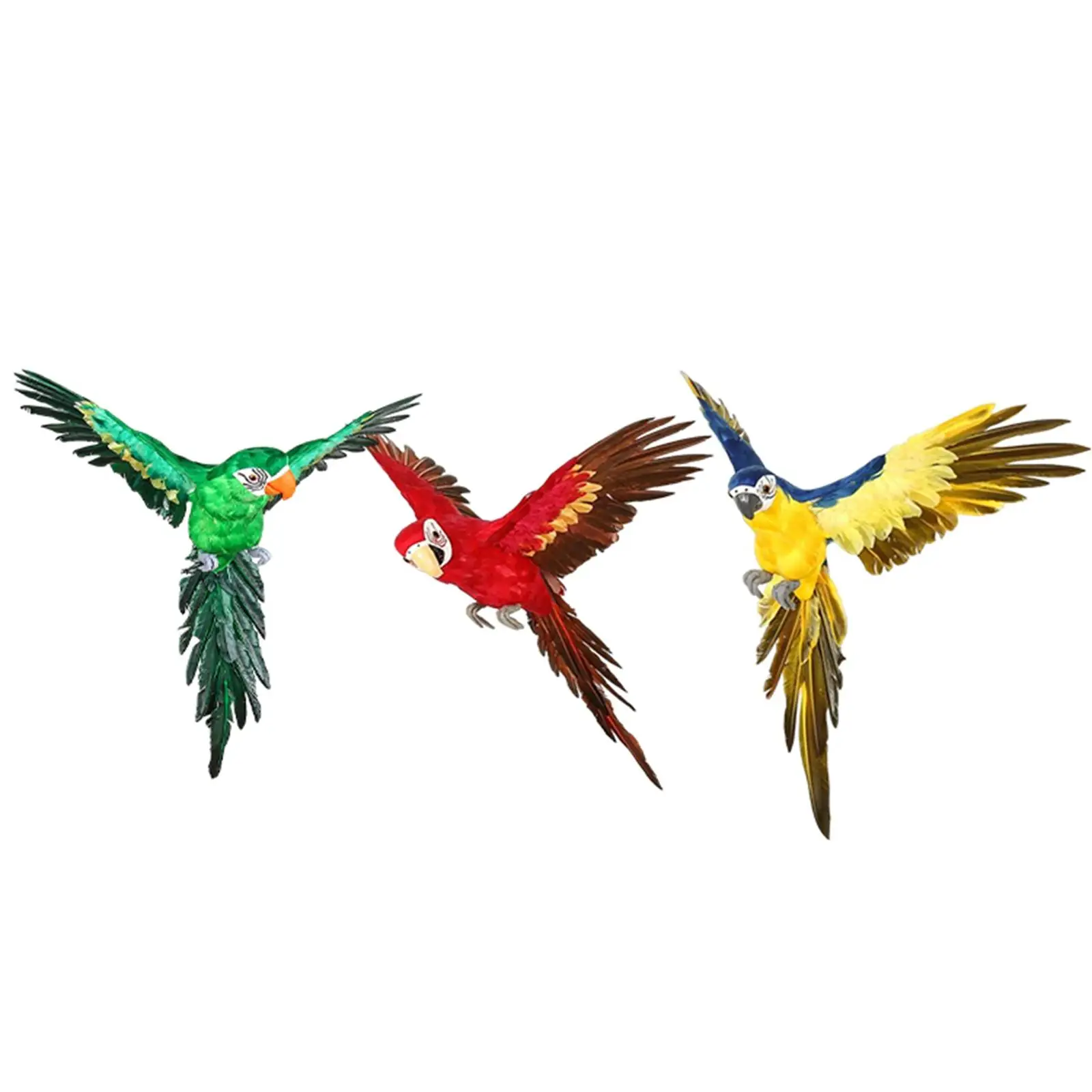 

Artificial bird ornaments, realistic decorative birds, crafts for home garden