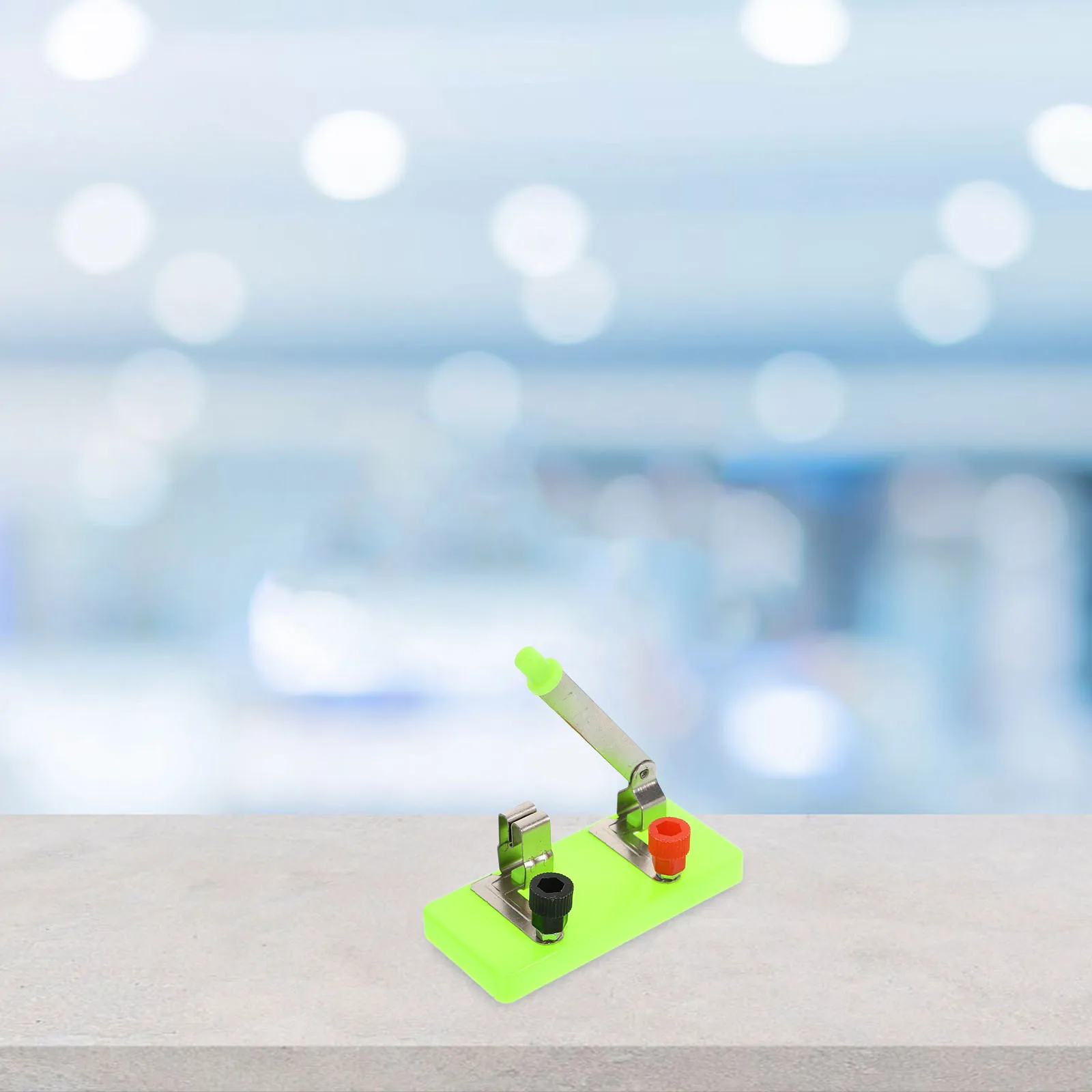 10 قطعة حامل لمبة الضوء من نوع المسمار لمجموعة تجربة الفيزياء قاعدة مصابيح العلوم الكهربائية وسائل تعليمية