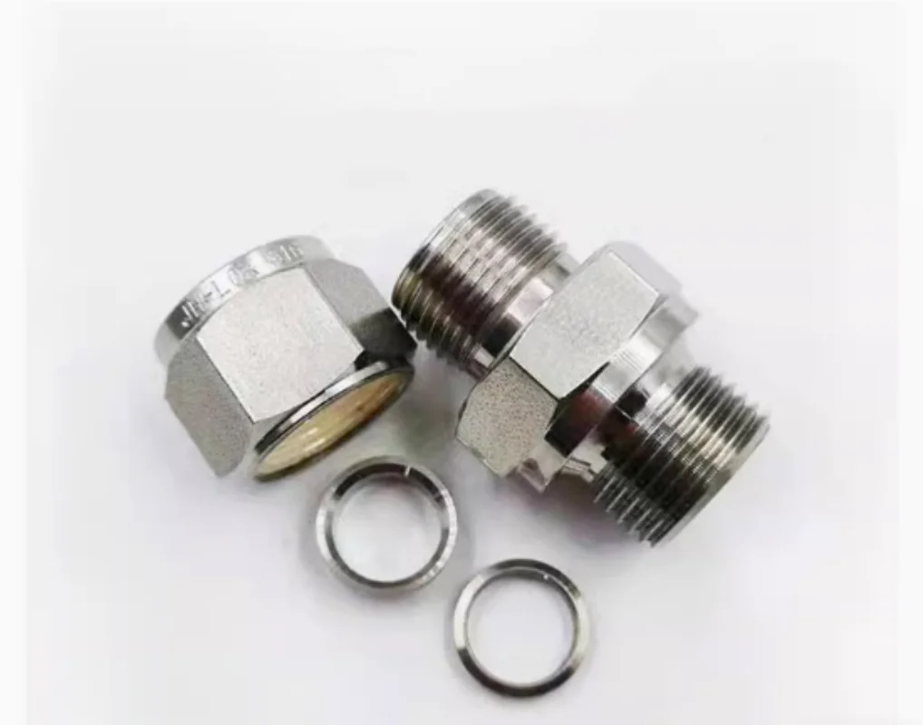 Tube fitting ISO parallel external thread replace SS-810-1-6RS