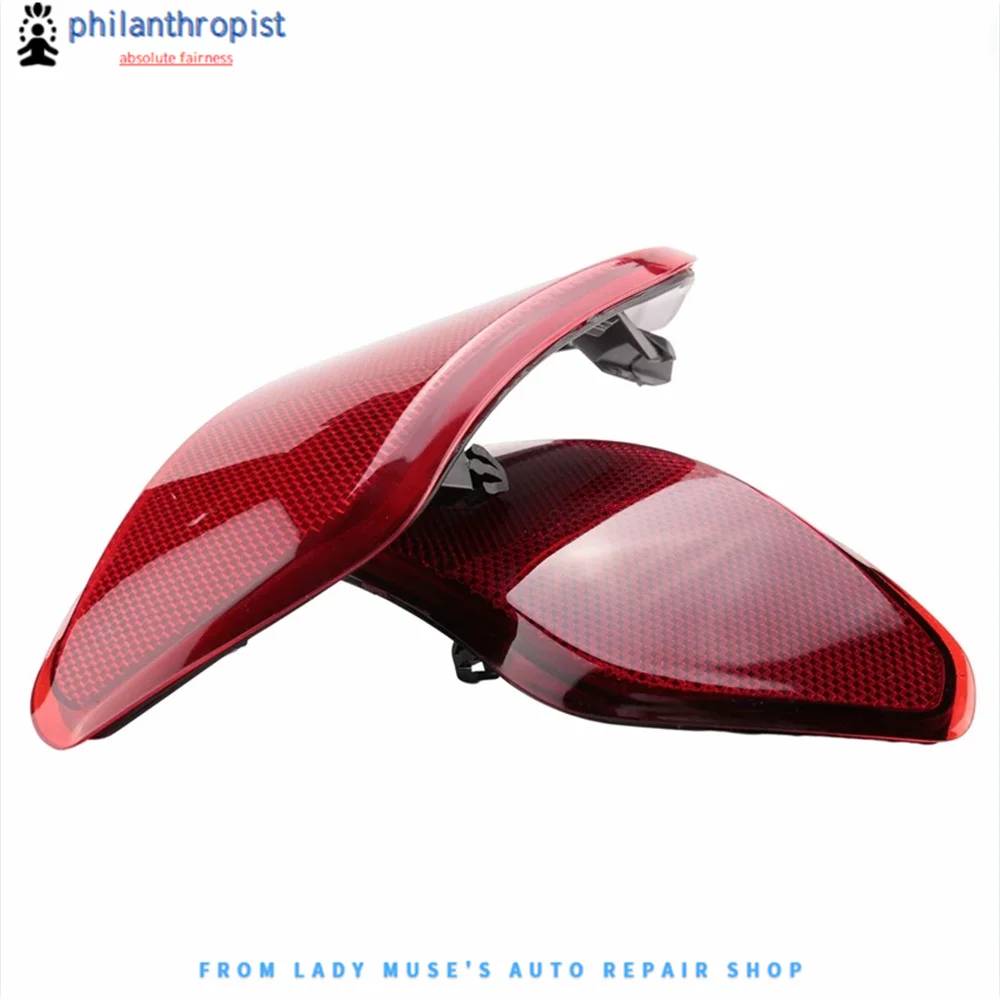 

OEM-Style Rear Bumper Light Cover & Tail Fog Lamp Reflector 95863110500 95863110600 Fit for Porsche Cayenne 2011-2014 958 Model