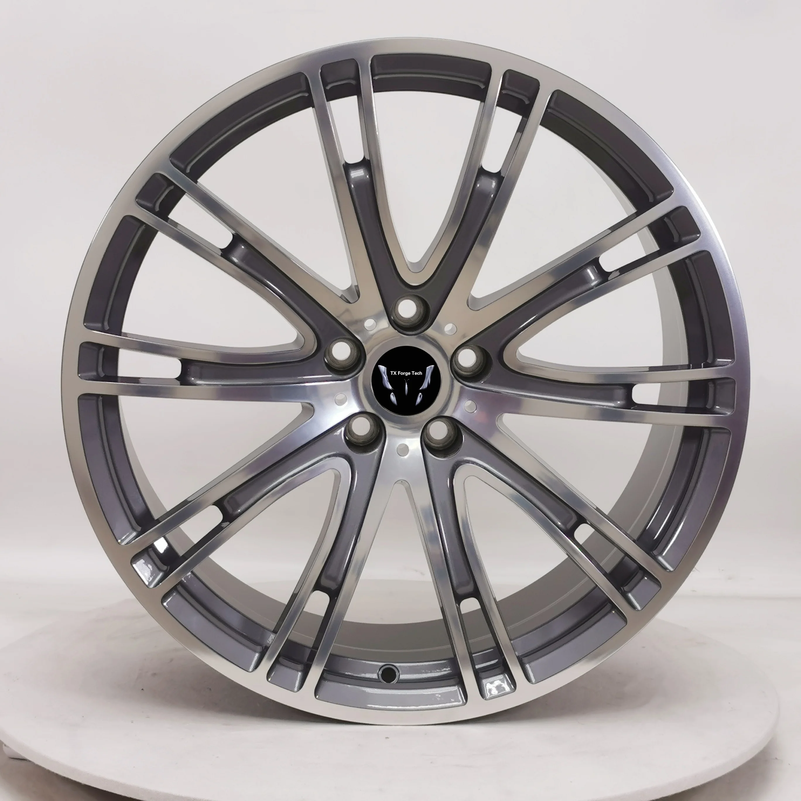 Source Factory 6061 T6 Forged Wheel 17-24 Inch Rims 5x114.3/5x112 30mm ET Mesh Design High Quality New Passenger Car Wheels
