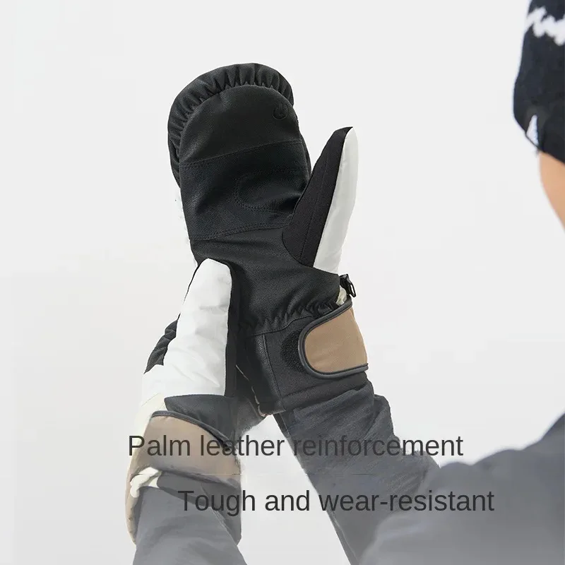Nanend Ski gloves snowboard warm waterproof wear-resistant outdoor gloves